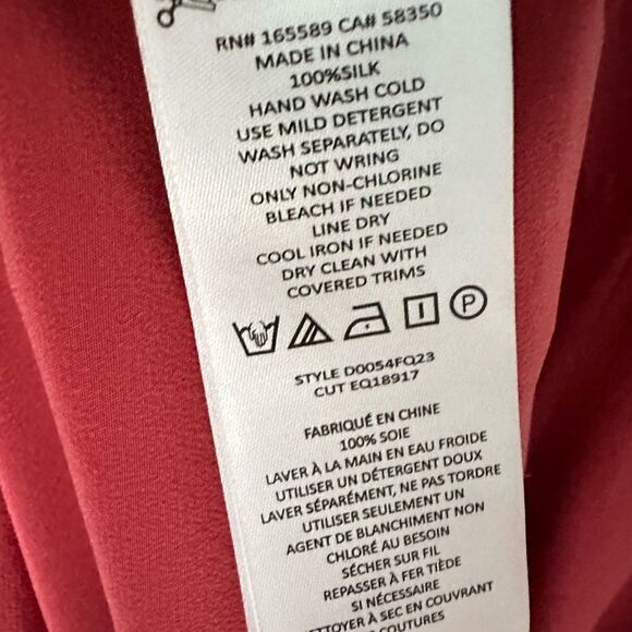 Equipment Natacha Silk Fit and Flare Shirt Dress| Size 12 - Picture 5 of 9